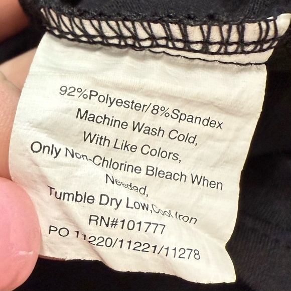 Tranquility by Colorado Clothing Black Mini Skort size M - Picture 8 of 8